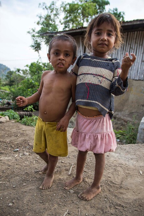 Kinderen Moni Indonesie