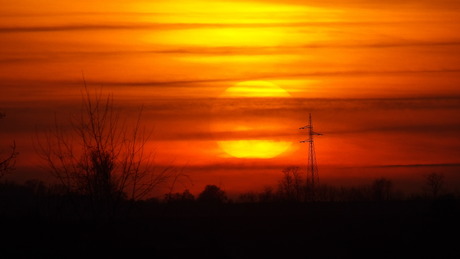 zonsondergang