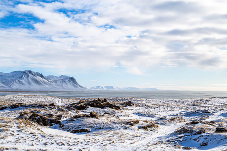 IJslandse bergen.