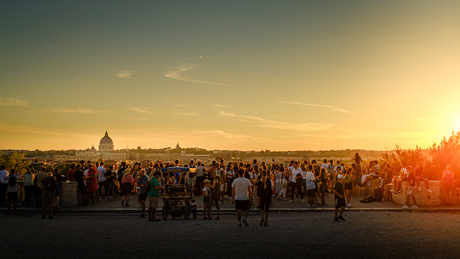 Golden hour Rome