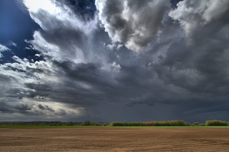 Net voor de storm