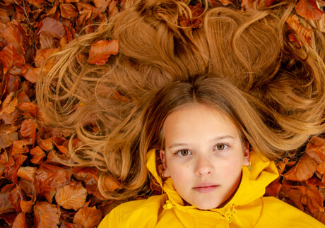 Herfst meisje