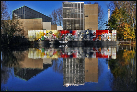 Gebouw in hoogvliet.