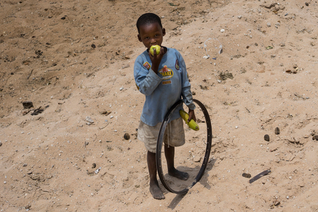 Zijn dag kan niet meer stuk
