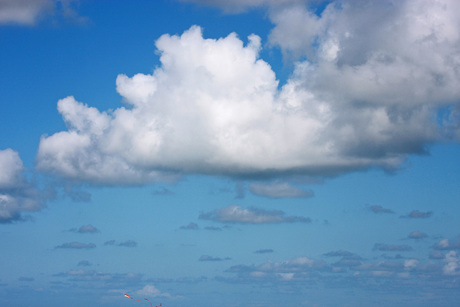 Wolken bij Renesse Zeeland A1