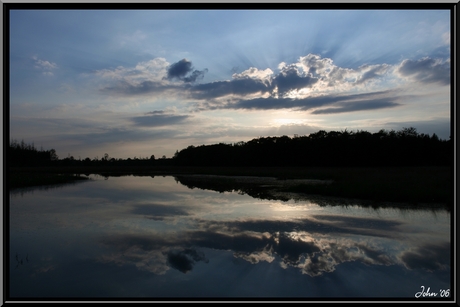 Wolkenspiegeling