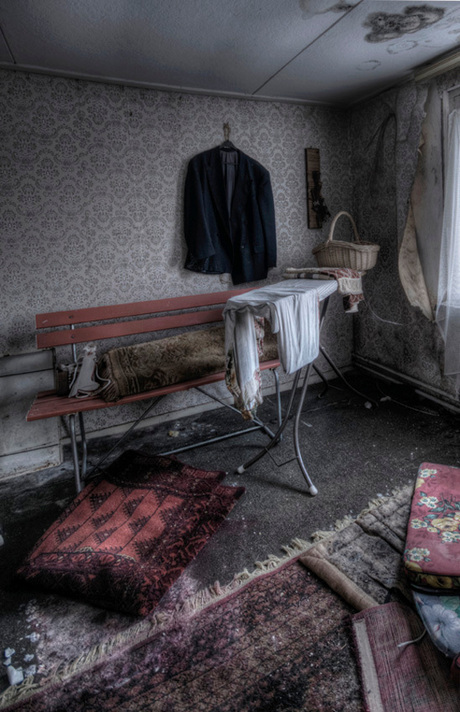 de laatste plooi rechtstrijken en alles is weer spic en pan