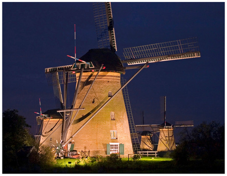 Kinderdijk verlicht