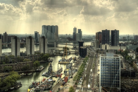 Rotterdam Sky view