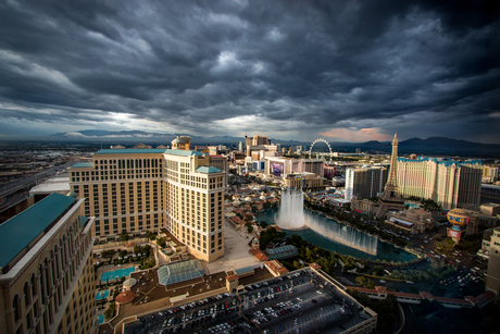 Thunderstorm in Las Vegas