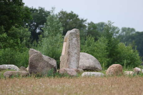 De Baak, een kunstwerk lang het Pieterpad.