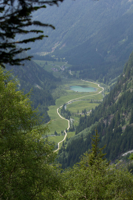 Vergezicht in het Seebachtal