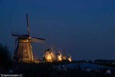 Kinderdijk by night 2016