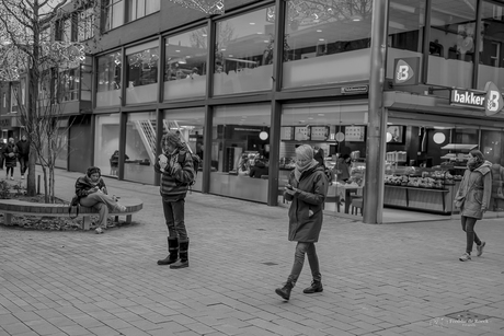 Straatbeeld in Tilburg 