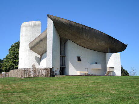 Ronchamp, kapel Le Corbusier
