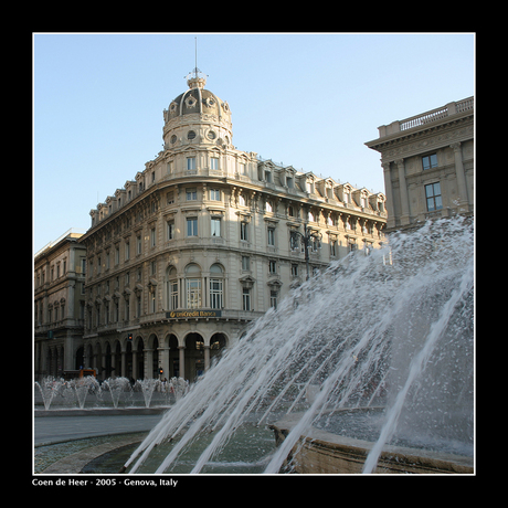 Piazza De Ferrari, Genova