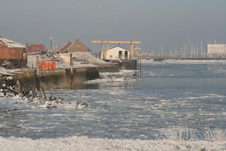 winter in de haven