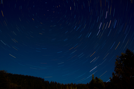 Star trails