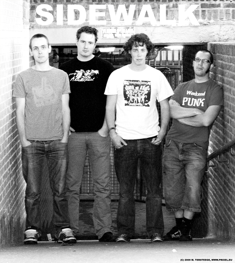 Punkrock band Sidewalk