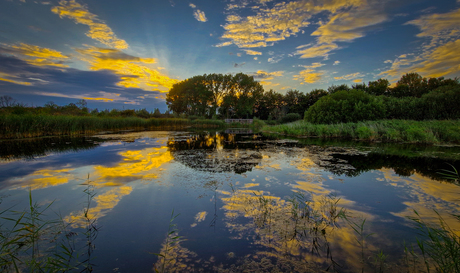 Zonsondergang 