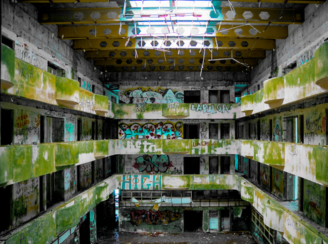 The Abandonned Hotel  Sao Miguel, Azoren