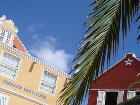 herenhuizen in Willemstad Curacao