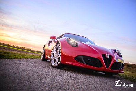 Alfa 4C Closer view