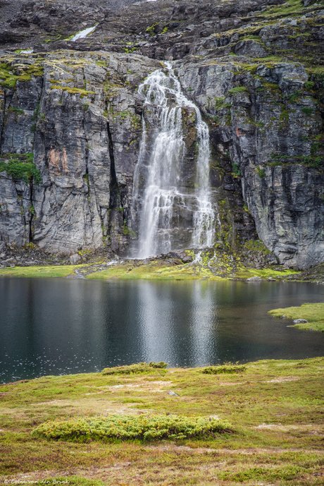 Waterval op de Aurlandsvegen - Noorwegen