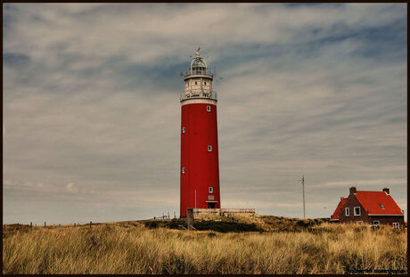 de vuurtoren in cocksdorp texel