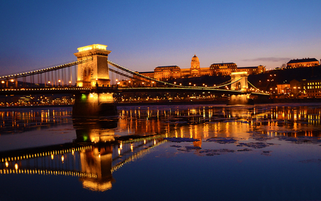 Budapest in the cold