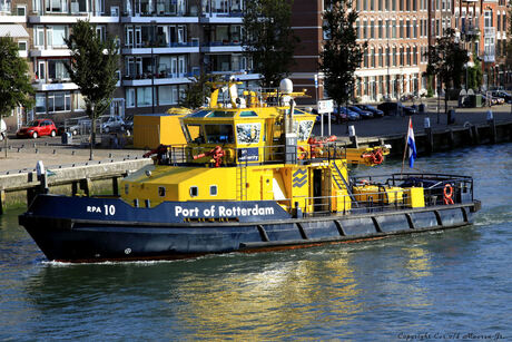Port of Rotterdam.