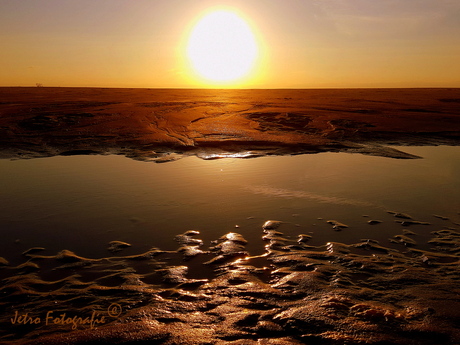 Zonsondergang Egmond aan Zee