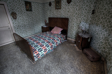 Nostalgische slaapkamer