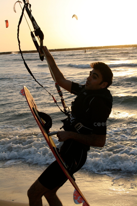 Kitesurfer @ Tel Aviv