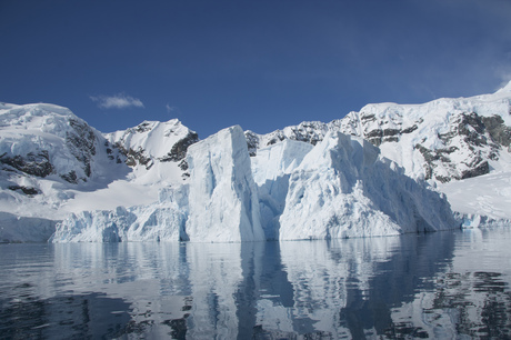 Gletsjer in Paradise Bay, Antarctica