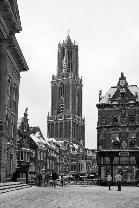 de Dom vanaf de Stadhuisbrug