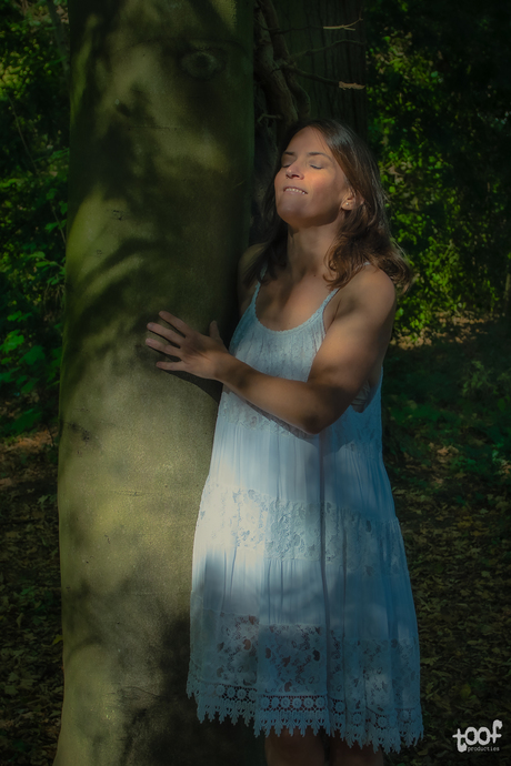 She catched the sun...