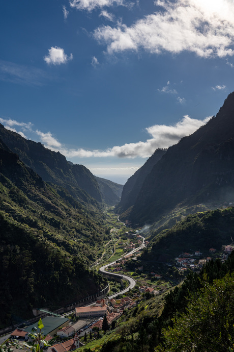 Weg op Madeira