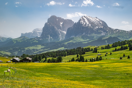 Seiser Alm in de zomer