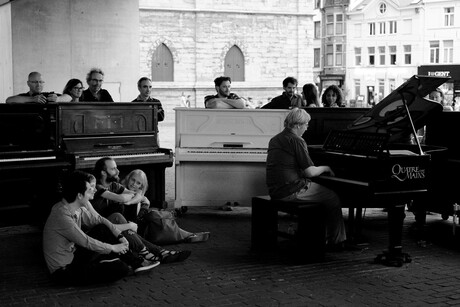 The piano man in Ghent