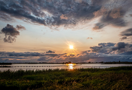 Zonsondergang 