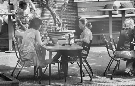 Have a drink on a terrace.