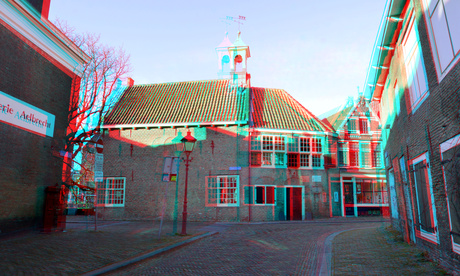 Zakkendragershuisje Delfshaven Rotterdam 3D