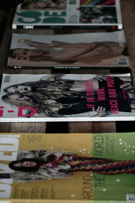 Magazines.