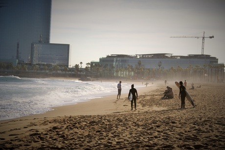 Strand van Barcelona