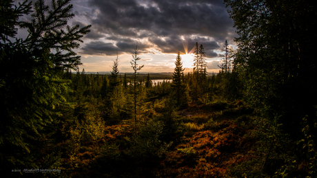 Zonsondergang in Zweden_001