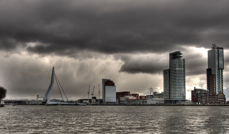 Rain in Rotterdam