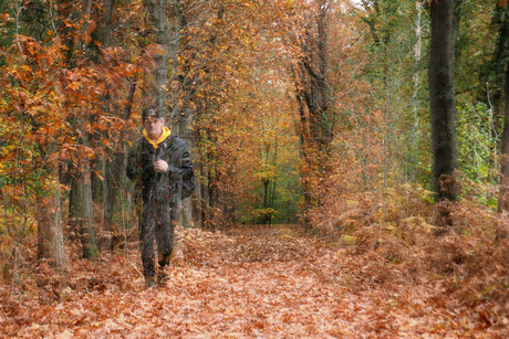 Verdwaald geest in bos