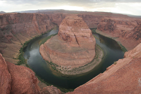 Horeshoe bend bij Page