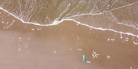 waiting for the surf